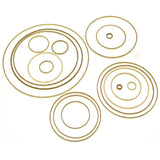 4-60mm Brass Jump Rings DIY Jewelry Findings