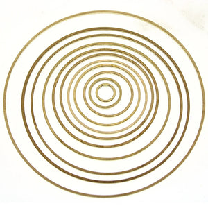 4-60mm Brass Jump Rings DIY Jewelry Findings