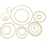 4-60mm Brass Jump Rings DIY Jewelry Findings