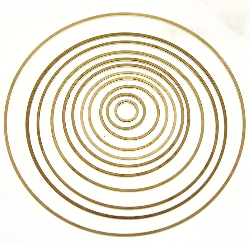 4-60mm Brass Jump Rings DIY Jewelry Findings