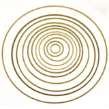 4-60mm Brass Jump Rings DIY Jewelry Findings