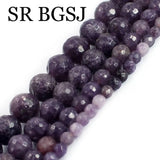 4mm 6mm 8mm 10mm AA Pink Lepidolite Round Spacer Gems Beads