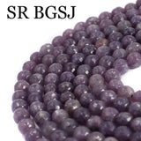 4mm 6mm 8mm 10mm AA Pink Lepidolite Round Spacer Gems Beads