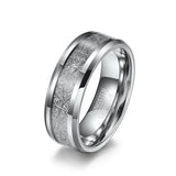 Rose Tungsten Carbide Wedding Band Ring for Men