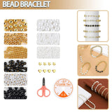 Spacer Beads Letter Beads Jewelry Making Kit DIY Bracelet Necklace Rings