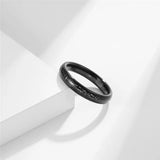 Tungsten Carbide Wedding Ring Mens Silk Inlay Band Size 6-12