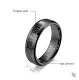 Tungsten Carbide Wedding Ring Mens Silk Inlay Band Size 6-12