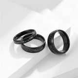 Tungsten Carbide Wedding Ring Mens Silk Inlay Band Size 6-12