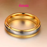 Tungsten Carbide Love Alliance Wedding Rings for Men and Women