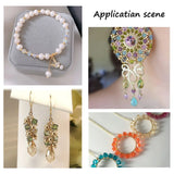 Transparent Acrylic Bicone Beads 24 Colors for Jewelry Making