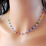Transparent Acrylic Bicone Beads 24 Colors for Jewelry Making