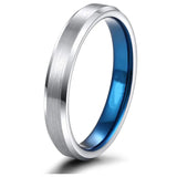 Stainless Steel Rings for Women Men - Engagement Wedding Jewelry Accessories