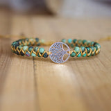 4mm Beads Bracelet Tree of Life Charm Bracelets African Jasper String