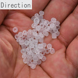 4mm Frosted Glass Rice Beads DIY Jewelry Material