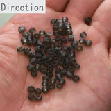 4mm Frosted Glass Rice Beads DIY Jewelry Material