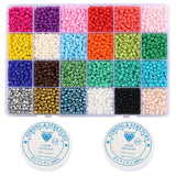 4mm Czech Glass Seed Beads Box Set - DIY Bracelet Accessories