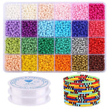 4mm Czech Glass Seed Beads Box Set - DIY Bracelet Accessories