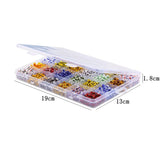 4mm Czech Glass Seed Beads Box Set - DIY Bracelet Accessories