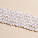 4mm Faceted Natural Rock Quartz Beads for Jewelry Making