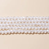 4mm Faceted Natural Rock Quartz Beads for Jewelry Making