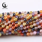 4mm Zircon Stone Faceted Spacer Beads for Bracelet