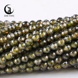 4mm Zircon Stone Faceted Spacer Beads for Bracelet