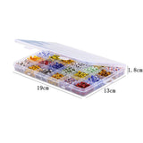 4mm Glass Seed Beads Box Set With Tools Alphabet Beads
