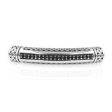 4mm Hole Stainless Steel Tube Charms Beads Crystal Bent Beads