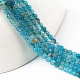 4mm Light Blue Faceted Stone Beads 180pcs/lot