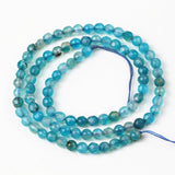 4mm Light Blue Faceted Stone Beads 180pcs/lot