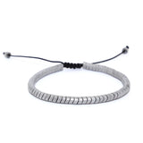 4mm Men's Colorful Hematite Bead Warp Bracelet