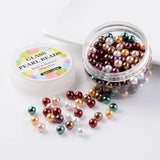 Mixed 4mm Glass Pearl Bead Sets for Jewelry Making