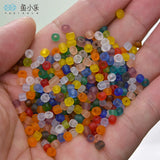 4mm Multi-Color Frosted Glass Crystal Beads DIY Necklace Bracelet Jewelry