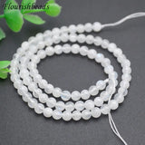 4mm Natural Moonstone Round Beads for DIY Jewelry Necklace Bracelet