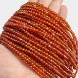 4mm Rhodonite Agate Jaspers Stone Beads Round Loose Spacer Bead 15''