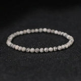 4mm Natural Small Beads Bracelet Stone Minimalist Braclet Men Women