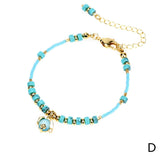 4mm Opal Animal Beaded Bracelet Women's Charm Jewelry