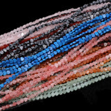 4mm Natural Stone Heart Beads Aventurine Rose Quartz Agate Loose Beads