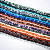 4mm Natural Stone Square Beads - Jaspers Turquoises Cube