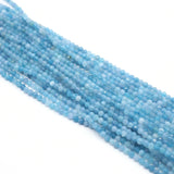 4mm Small Faceted Pink Opal Rutilated Quartz Beads DIY Necklace