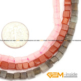 4mm Natural Stone Beads, Rose Quartz, Red Aventurine, Labradorite DIY Beads