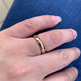 4mm Womens Tungsten Carbide Wedding Ring