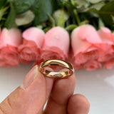 4mm Womens Tungsten Carbide Wedding Ring