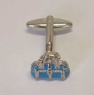 4pairs/lot Bag Cufflinks 3D Enamel Cuff Links Men Jewelry Gift