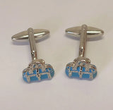 4pairs/lot Bag Cufflinks 3D Enamel Cuff Links Men Jewelry Gift