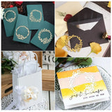 Metal Spring Flower Wreath Cutting Dies for DIY Scrapbooking