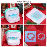 Metal Spring Flower Wreath Cutting Dies for DIY Scrapbooking