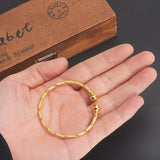 4pcs 24K Baby Bangles Dubai Kids Bracelet Child Jewelry Birthday Gift