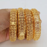 24k Saudi Arabic Africa Bangles For Women Bridal Bracelet
