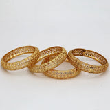 24k Saudi Arabic Africa Bangles For Women Bridal Bracelet